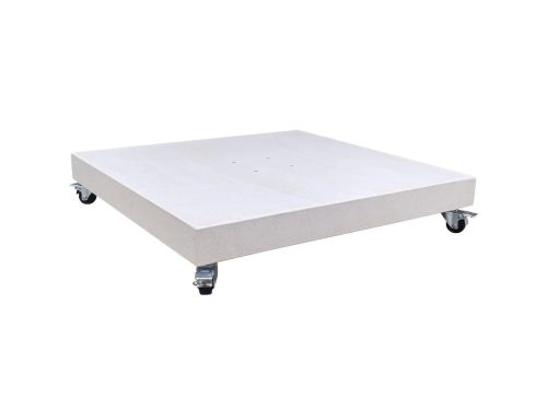 AVH parasolvoet 90 kg met 4 wielen zand graniet