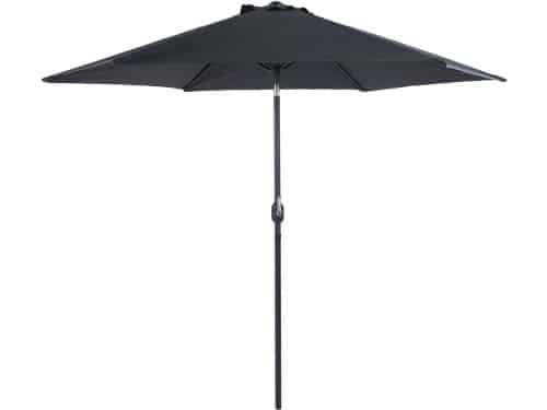 AXI Noor Stokparasol Ø 300cm Antraciet/grijs - Gepoedercoat frame