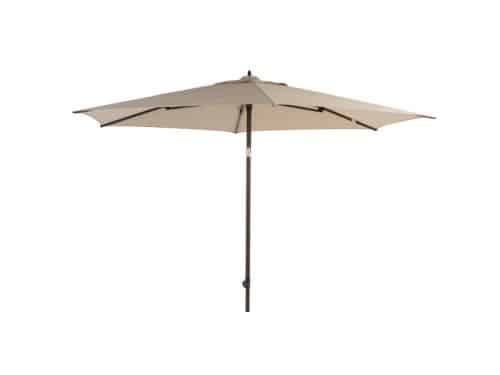 Azzurro stokparasol beach met wenge houtlook frame dia. 300 cm 4SO - 4so