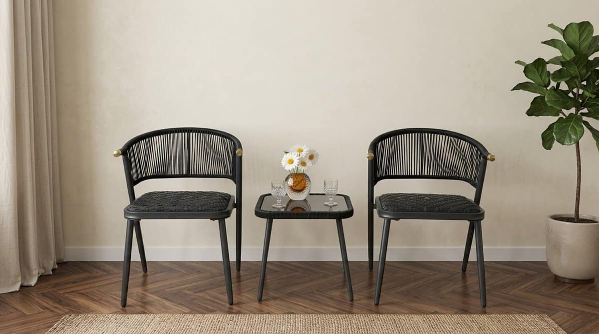 balkonset 2 personen meuble paris luxe rotan bistroset tuinmeubelset