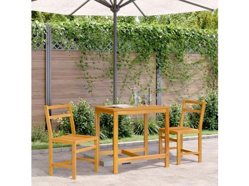 Balkonset 3-delig - Terrasmeubelen - Buiten Zitten - Massief Hout