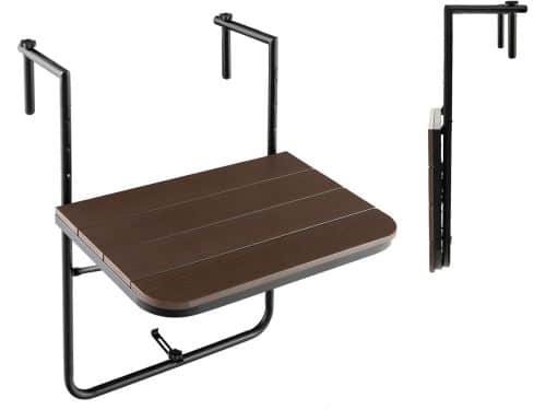 Balkontafel hangend - Balkontafel Inklapbaar - Hangtafel balkon - Hangend