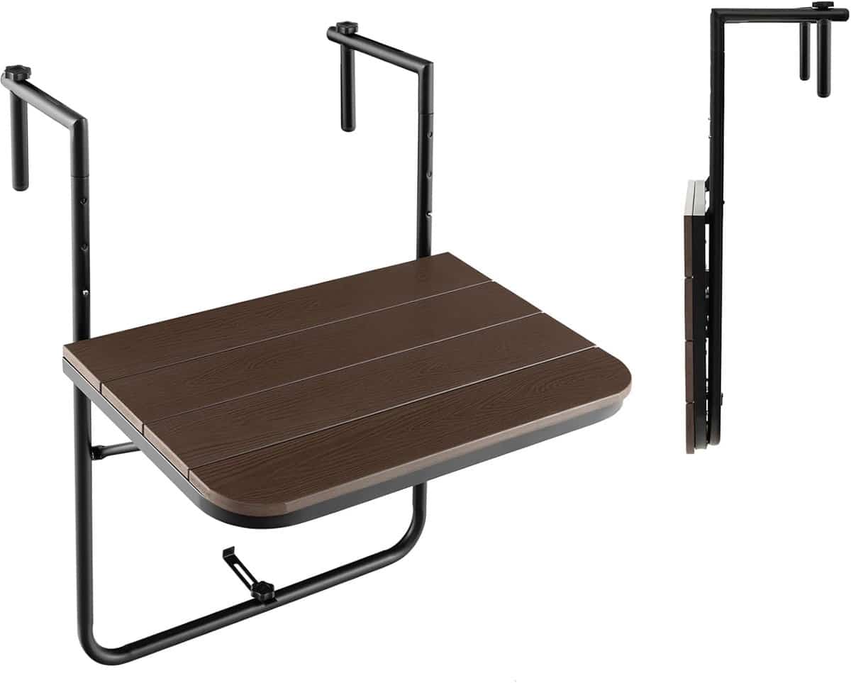 balkontafel hangend balkontafel inklapbaar hangtafel balkon hangend