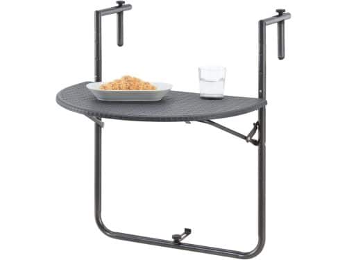 Balkontafel hangend - Balkontafel Inklapbaar - Hangtafel balkon - Hangend