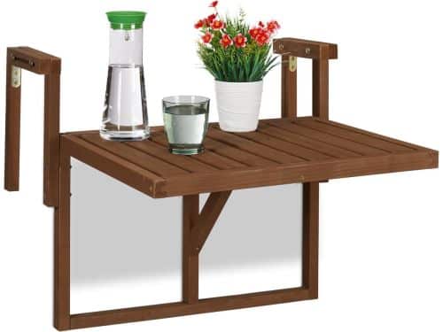Balkontafel hangend - Balkontafel Inklapbaar - Hangtafel balkon - Hangend