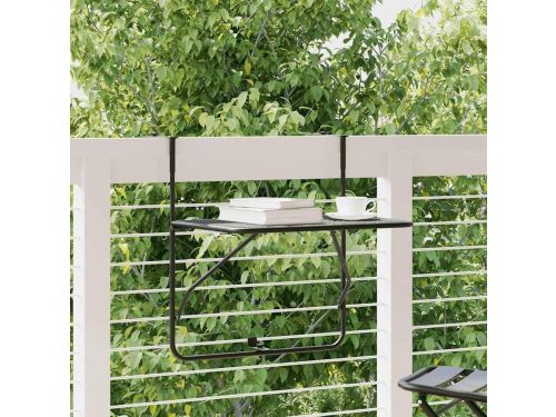 Balkontafel Opklapbaar - Bijzettafel Balkon - Buiten Zitten - Roosterdesign