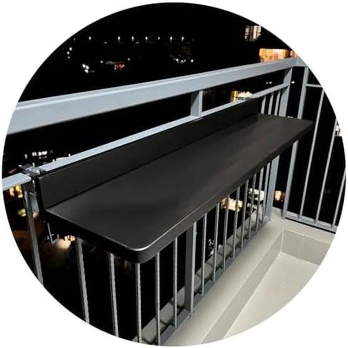 balkontafel opvouwbaar buitentafel bijzettafel ruimte besparen ponsvrije