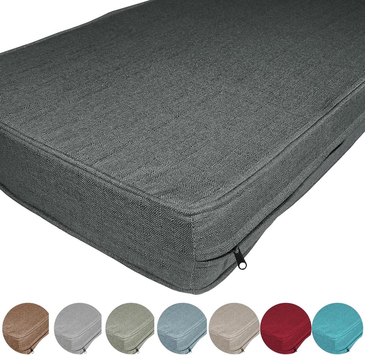 bankkussen kussen voor tuinbank comfortabel zitten waterafstotend