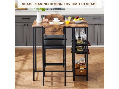 Barkassett - Bartafel Set - Barkrukken - Barset - Barmeubel