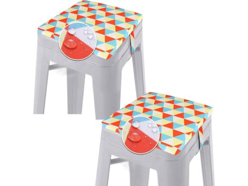 Barkruk Kussens - Zitkussens Vierkant - Buiten Zitten - Waterdicht