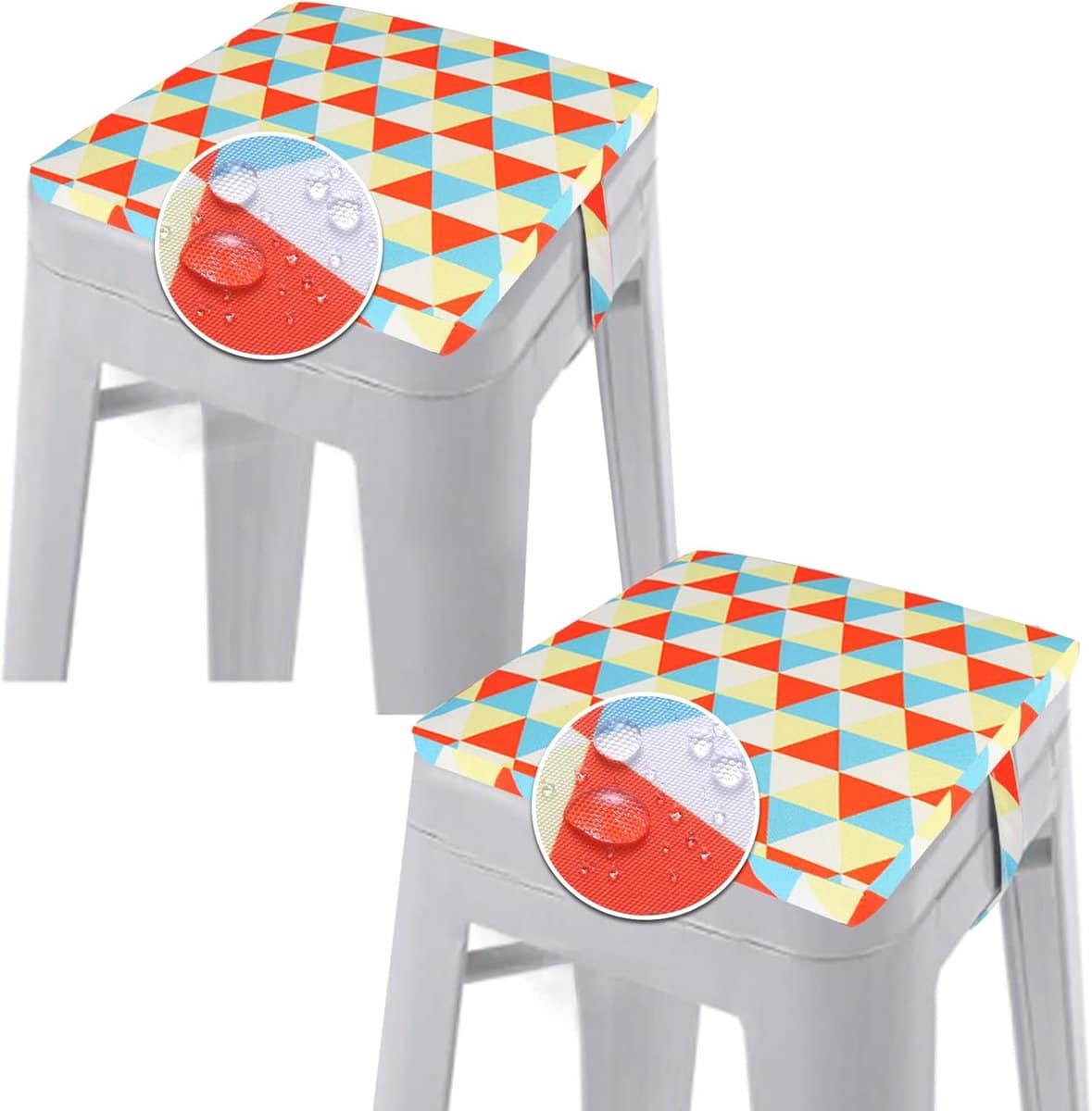 barkruk kussens zitkussens vierkant buiten zitten waterdicht