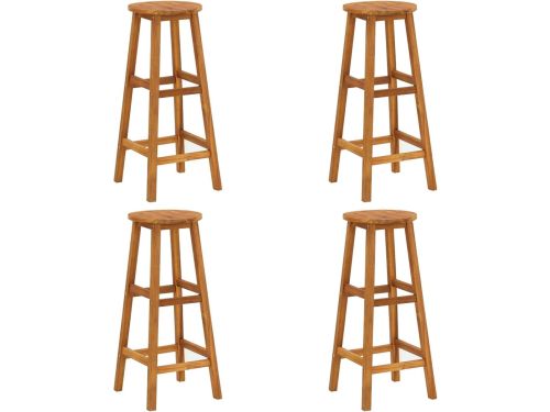 Barkruk set - Buiten krukken - Ontspannen buiten - Massief