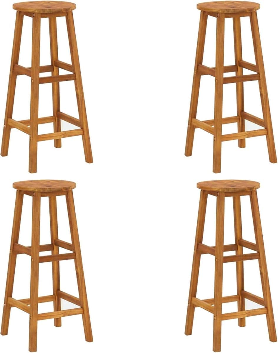 barkruk set buiten krukken ontspannen buiten massief