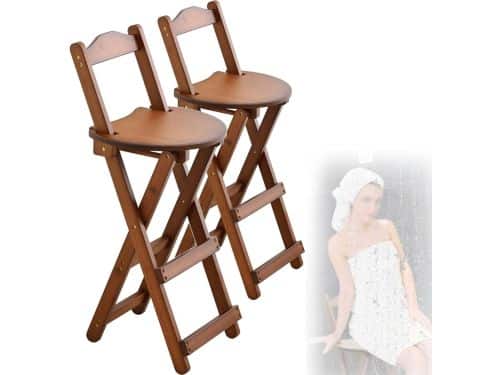 Barkruk Set - Opvouwbare Stoelen - Keuken Ontbijt - Inklapbaar