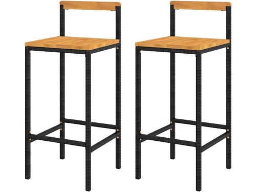 Barkrukken - Barstoelen Krukken - Buiten Zitten - Poly Rattan