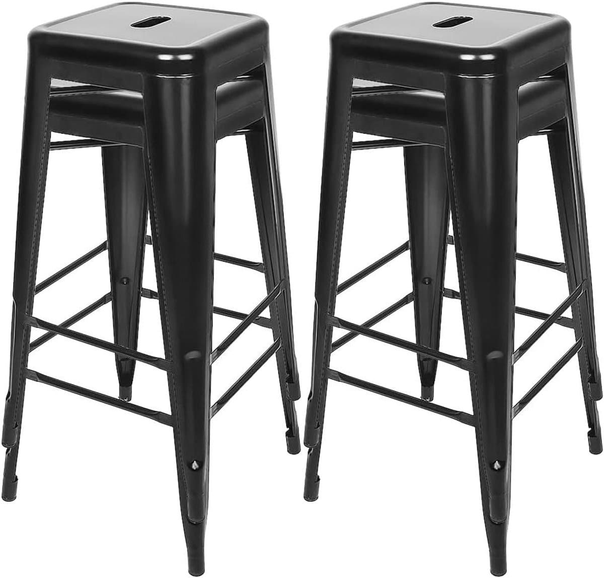 barkrukken metaal barstoelen keuken stapelbaar ruimtebesparend robuust