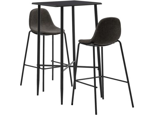 Barset 3-delig - Bartafel met krukken - Terras en tuin