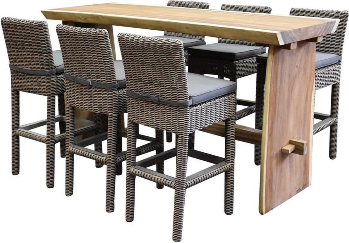 barset londen boomstam 220x70xh110cm 7 delig