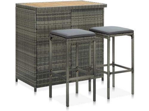 Barset Polyrotan - Bistroset Terras - Buiten Ontspannen - Met