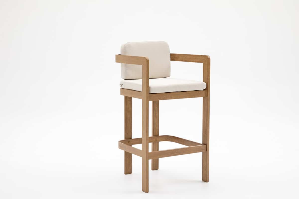 barstoel santiago aluminium houtlook 34152