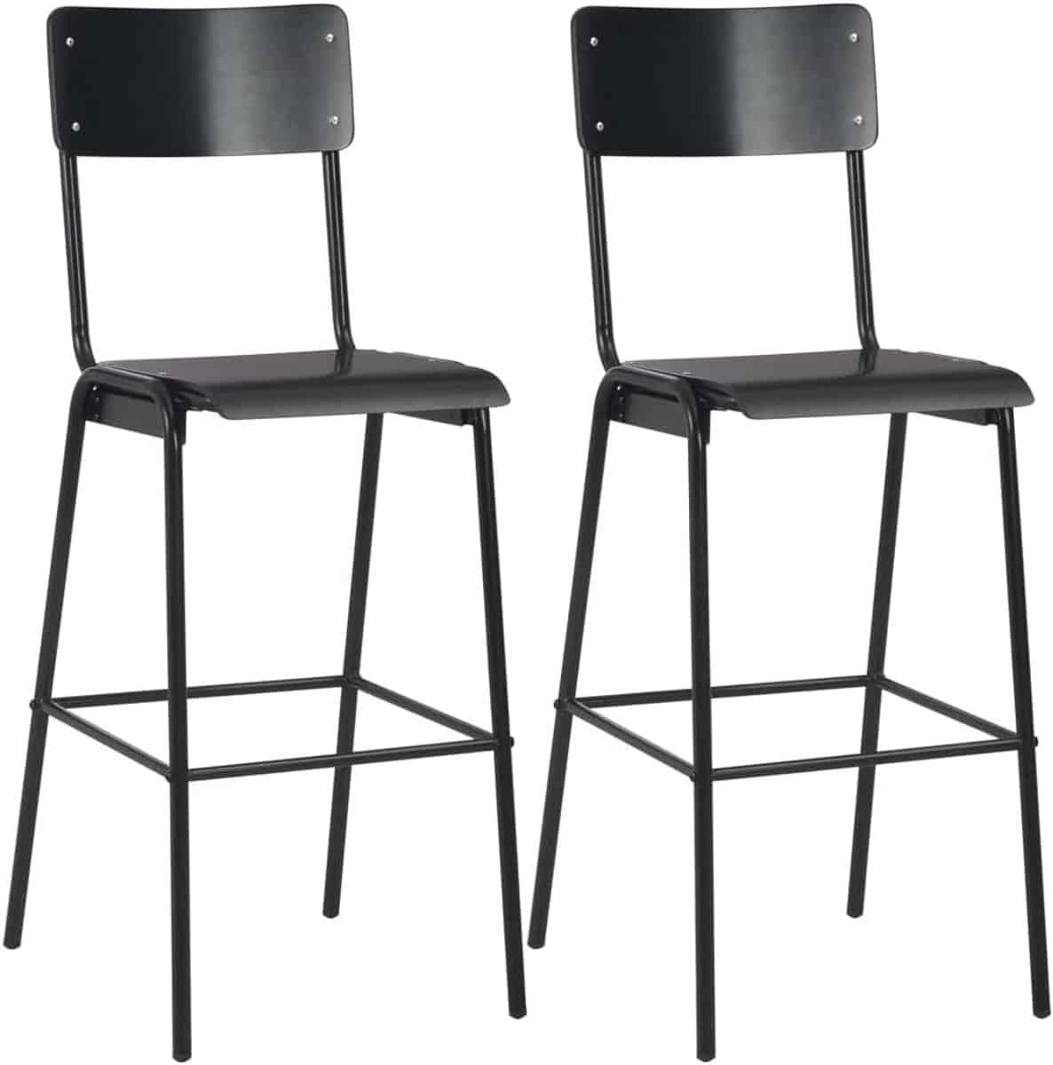 barstoelen set hoge stoelen buiten zitten stapelbaar