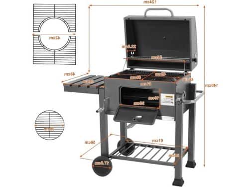 BBQ - BBQ Houtskool - Smoker - Barbecue - Compacte