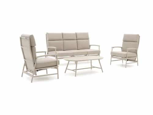 Bellagio Bondeno stoel-bank loungeset 4-delig - Laagste prijsgarantie!