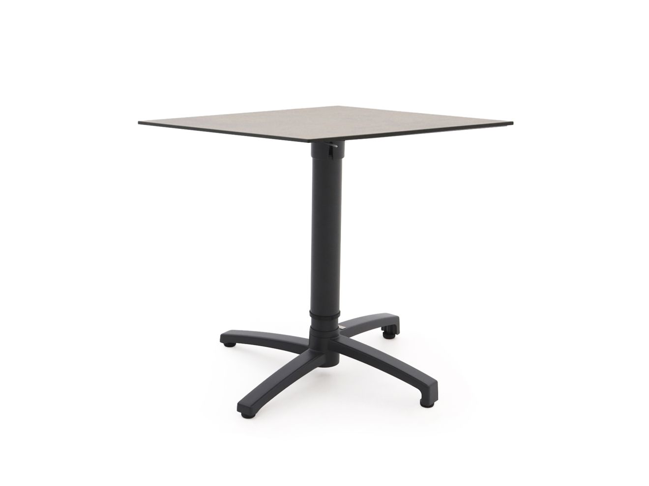 bellagio canzo klaptafel 80x80x73/109cm verstelbaar laagste prijsgarantie!