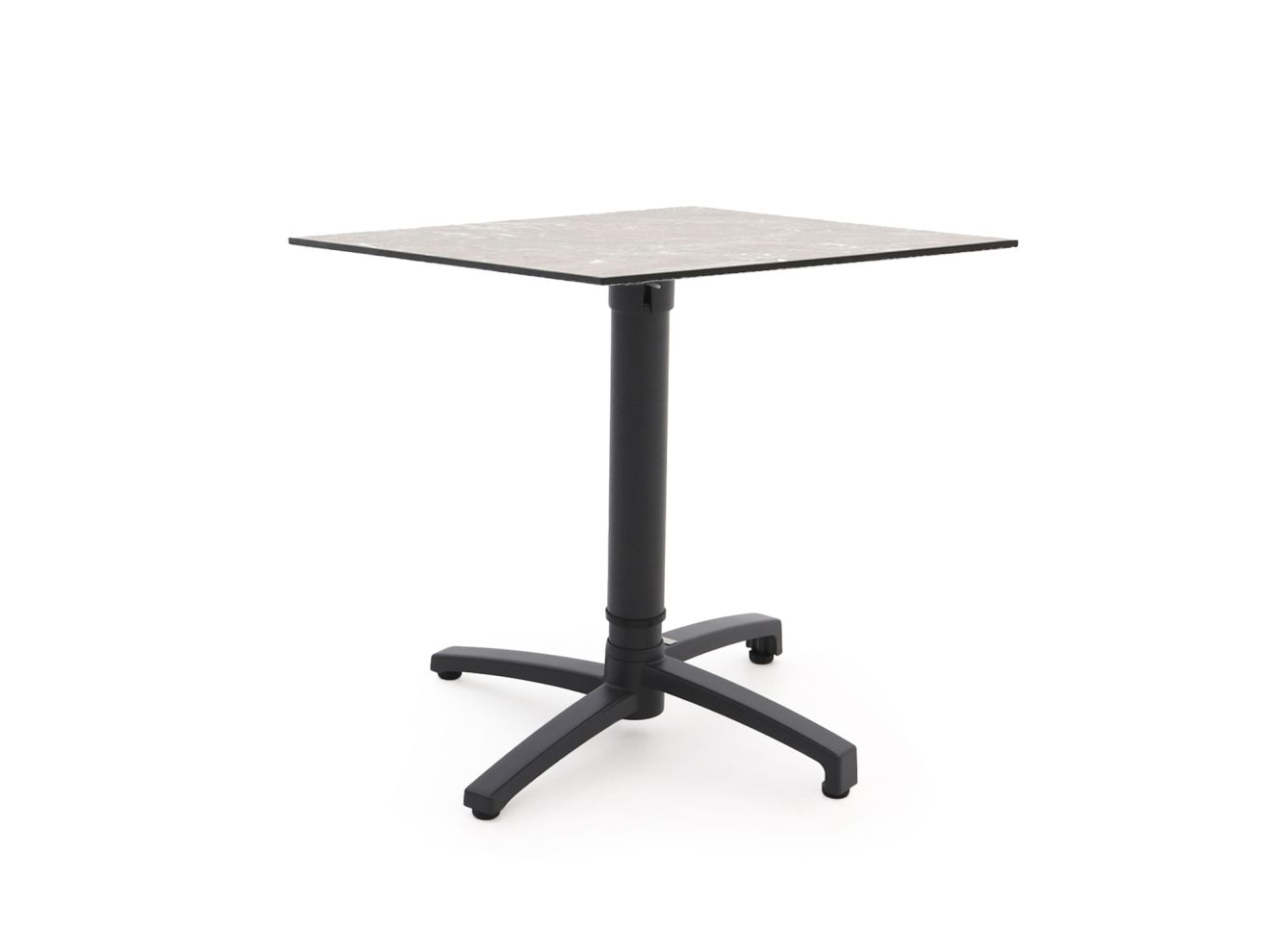 bellagio canzo klaptafel 80x80x73/109cm verstelbaar laagste prijsgarantie!