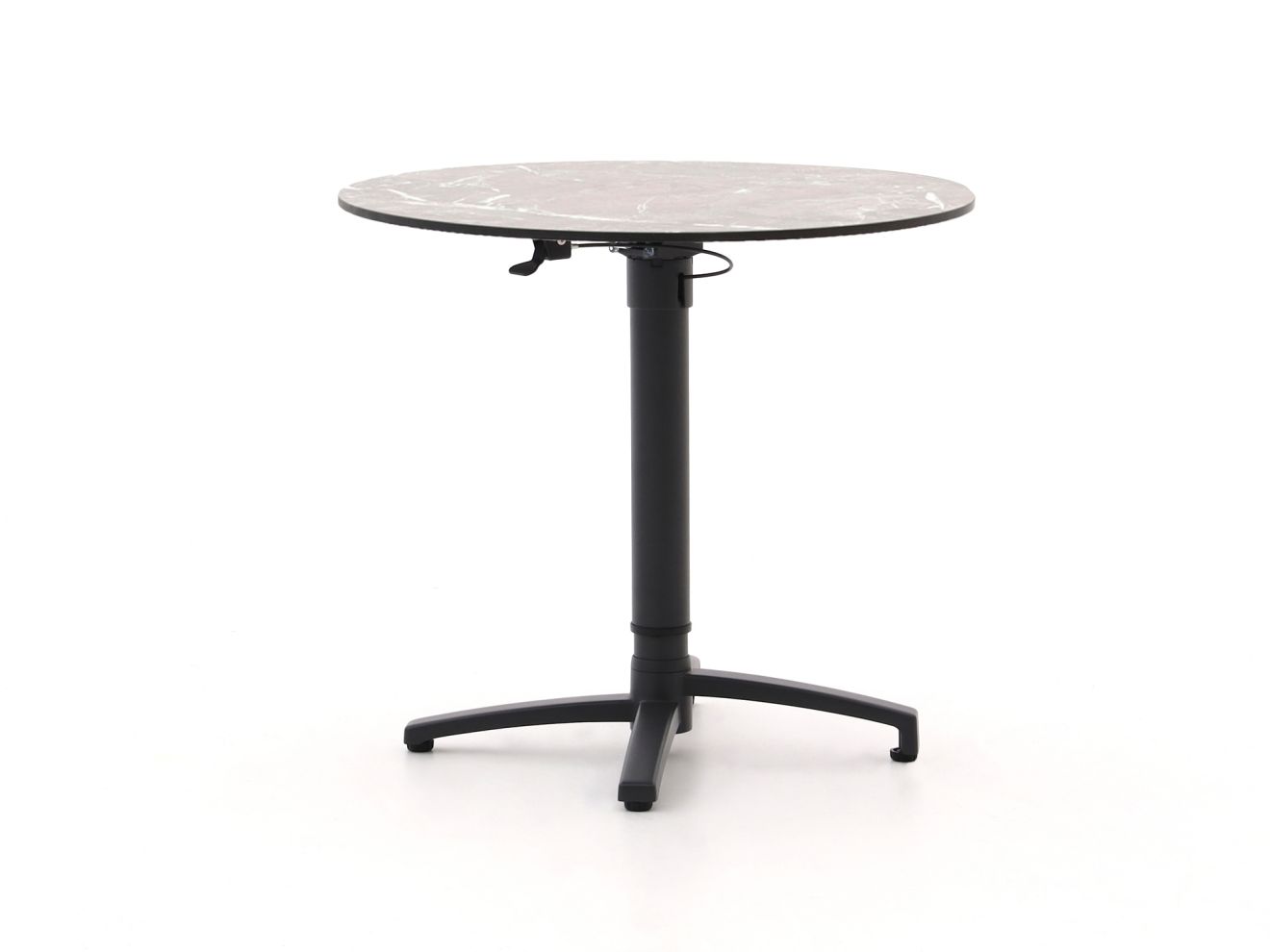 bellagio canzo klaptafel ø80 (h:73/109cm) verstelbaar laagste prijsgarantie!
