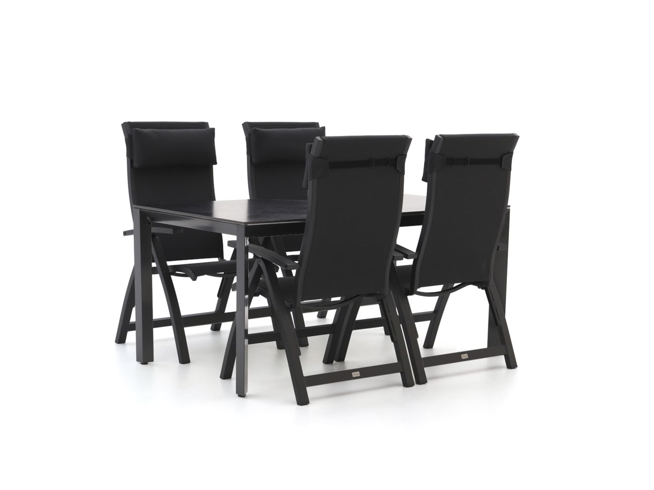 bellagio fermo/sestino 160cm dining tuinset 5 delig verstelbaar laagste prijsgarantie!