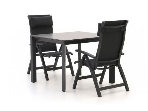 Bellagio Fermo/Sestino 90cm dining tuinset 3-delig verstelbaar - Laagste prijsgarantie!