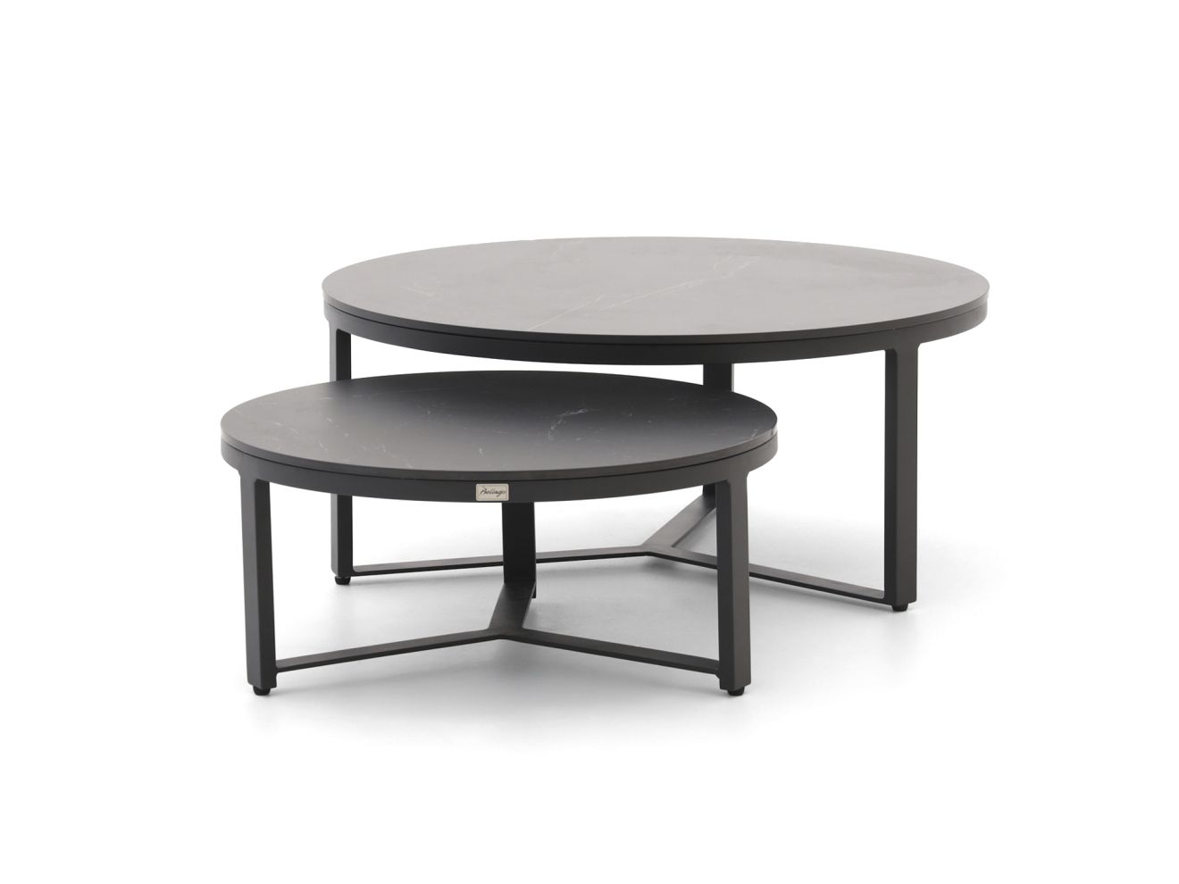 bellagio ficarolo lounge tuintafelset ø85cm(h:35cm)/ø65cm (h:30cm) laagste prijsgarantie!