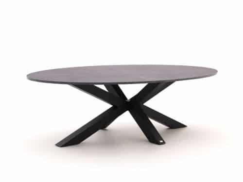 Bellagio Induno Ellips low dining tuintafel 240x120cm - Laagste prijsgarantie!