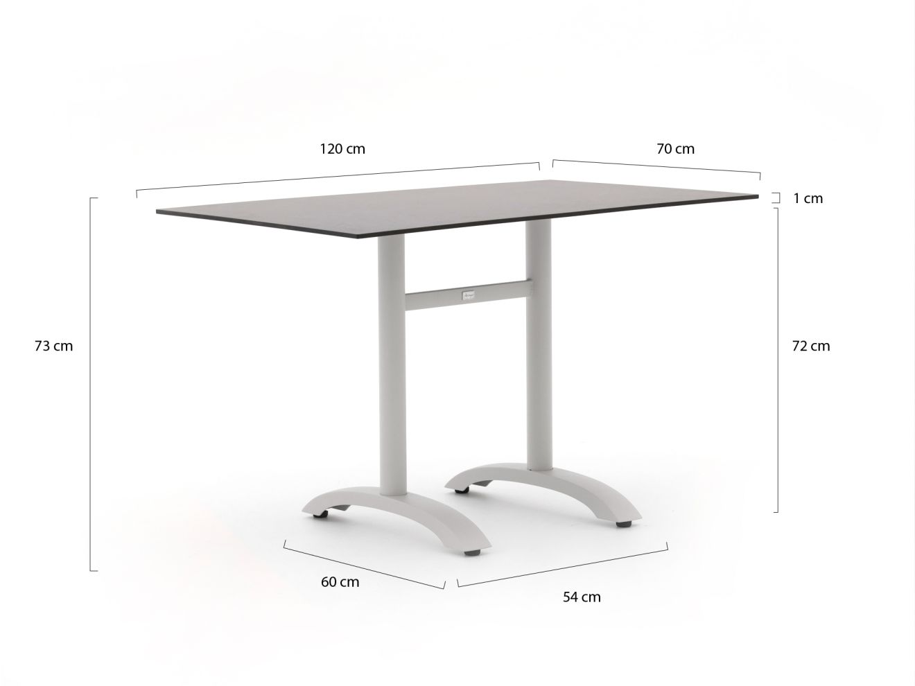 bellagio lisio tuintafel 120x70x73cm laagste prijsgarantie!