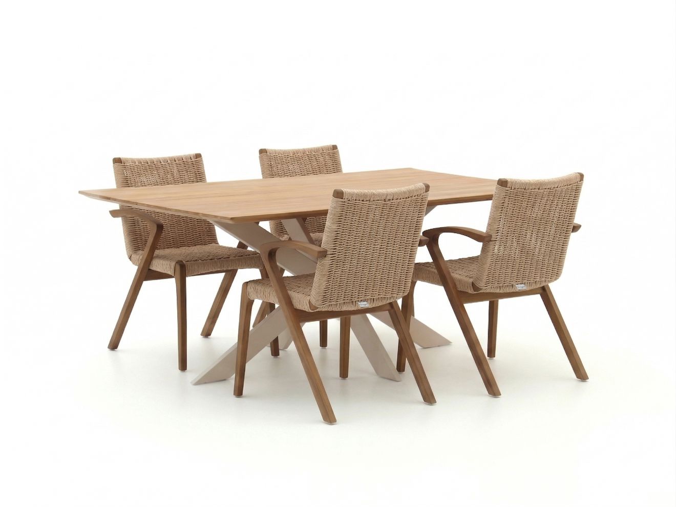 bellagio tredozio/furato 180cm dining tuinset 5 delig laagste prijsgarantie!