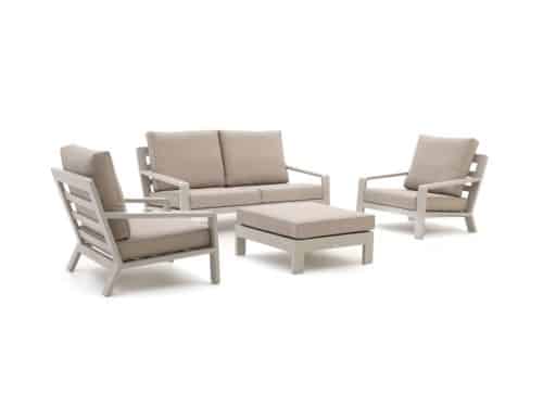 Bellagio Vazzola lounge stoel-bank loungeset 4-delig - Laagste prijsgarantie!