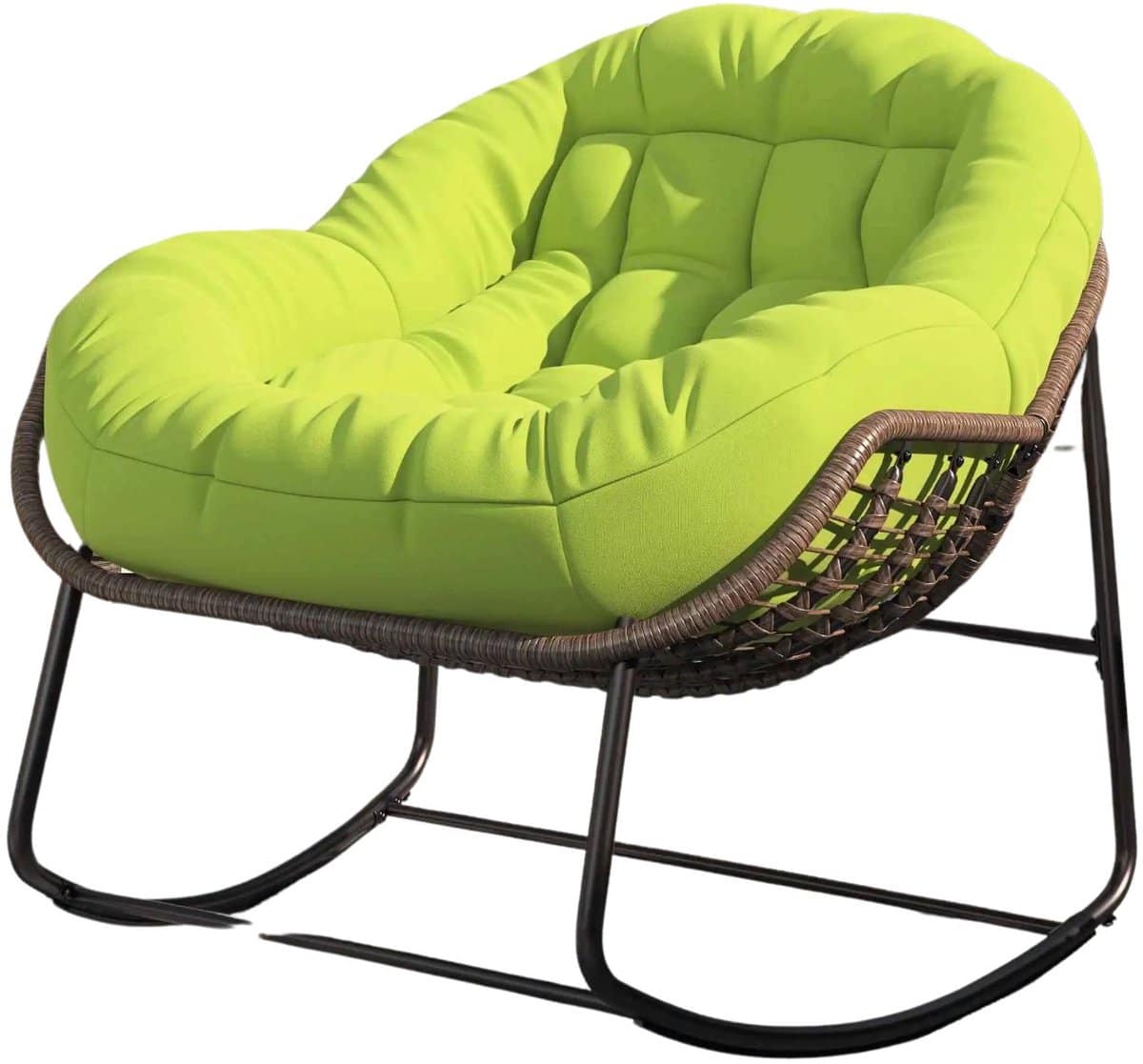 betaalbare goederen® loungestoel groen loungestoel buiten lounge