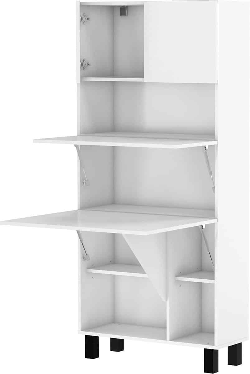 bim furniture inklapbare bureaurekken, homi rekken, huishoudkantoor, wandtafel, computertafel