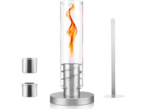 Bio-ethanol tafelhaard voor binnen en buiten - stijlvolle decoratie met