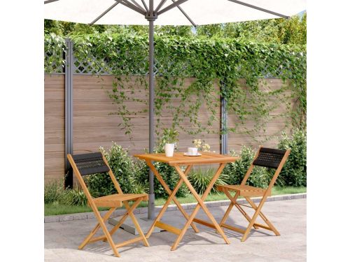 Bistroset 3-delig - Balkonmeubelset Tuin - Koffie Buiten Zitten