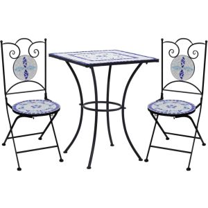 Bistroset 3-delig - Terrasset Balkonset - Gezellig Buiten Zitten