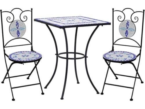 Bistroset 3-delig - Terrasset Balkonset - Gezellig Buiten Zitten