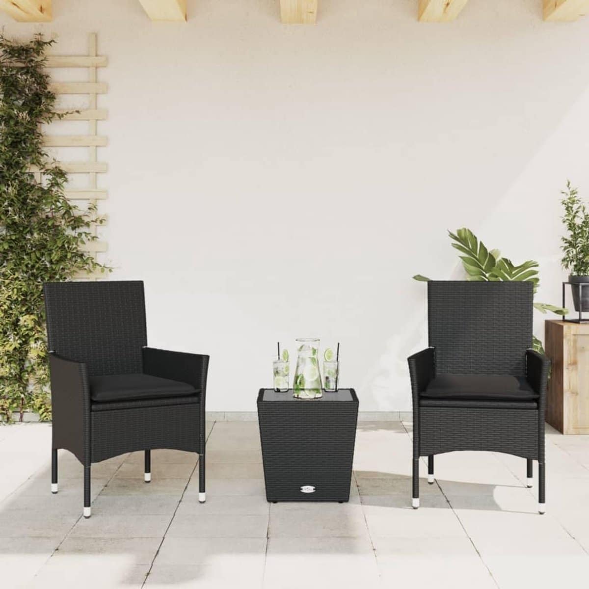 bistroset 3 delig tuinmeubelset buiten ontspannen buiten zitten