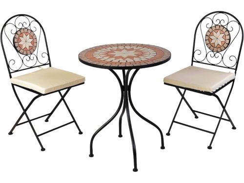 Bistroset Balkon - IJzeren Set - Kleine Ruimtes - Inklapbaar
