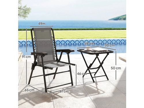 Bistroset - Buitenset - Terrasmeubilair - Balkonset - Compact