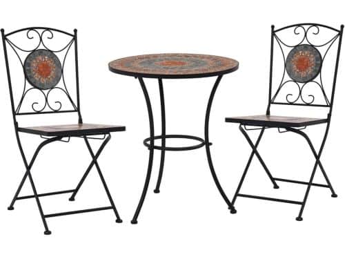 Bistroset Mozaïek - Balkonmeubel Set - Genieten Buiten - Handgemaakt
