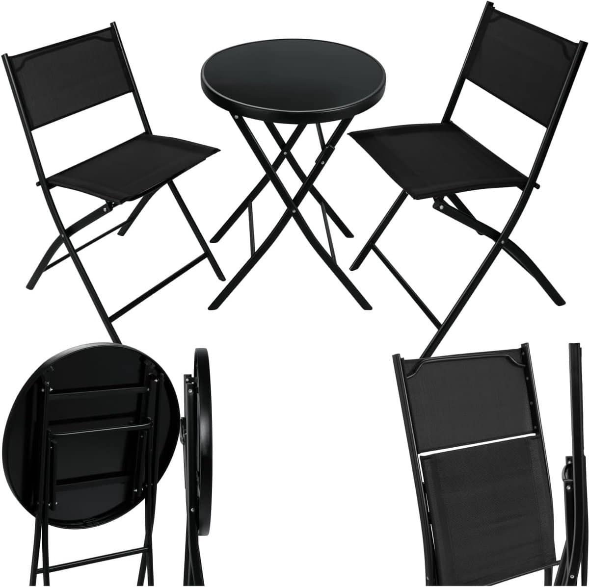 bistroset tafel en stoelen kleine eettafel set balkon