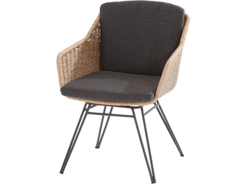 Bohemian dining tuinstoel beige Taste 4SO - 1 stuk