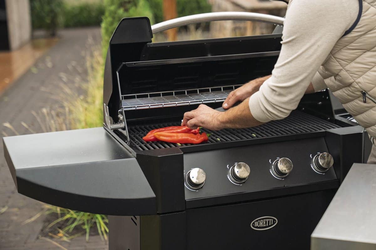 boretti gas bbq robusto forte